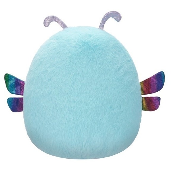 NWT Squishmallows FuzzAMallow Official 12 inch Heather the Teal Dragonfly - Picture 5 of 9